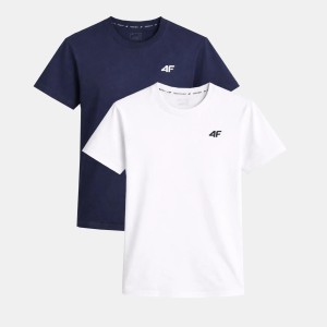 T-SHIRT MĘSKI 4F KOSZULKA ZESTAW KOMPLET 2 SZTUKI TTSHM3341