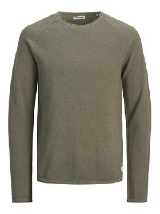 Jack & Jones Sweter Hill 12157321 Beżowy Regular Fit