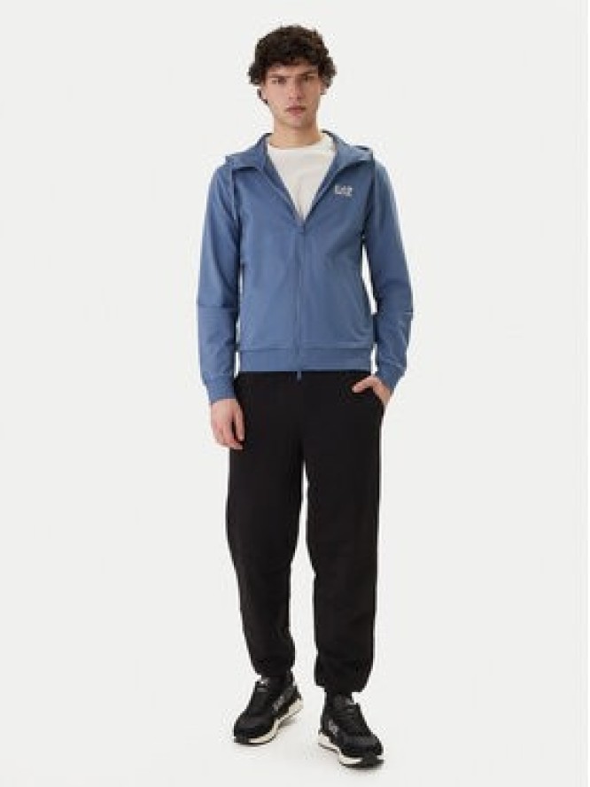 EA7 Emporio Armani Bluza 8NPM33 PJVRZ UB064 Niebieski Regular Fit