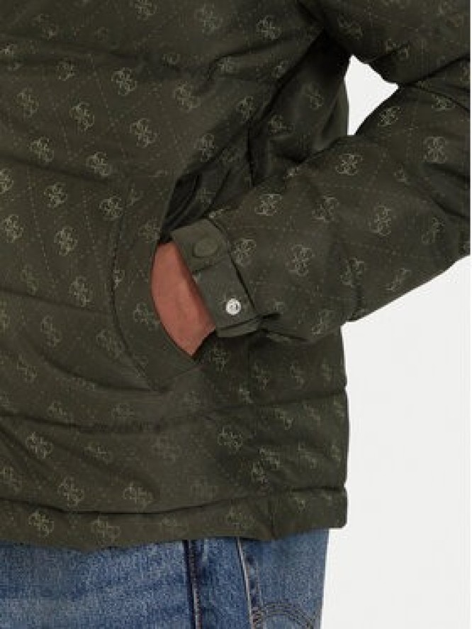 Guess Kurtka zimowa M5BL0B W2322 Khaki Relaxed Fit