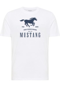 Męski T-Shirt Mustang Style Alex General White 1017993 2045