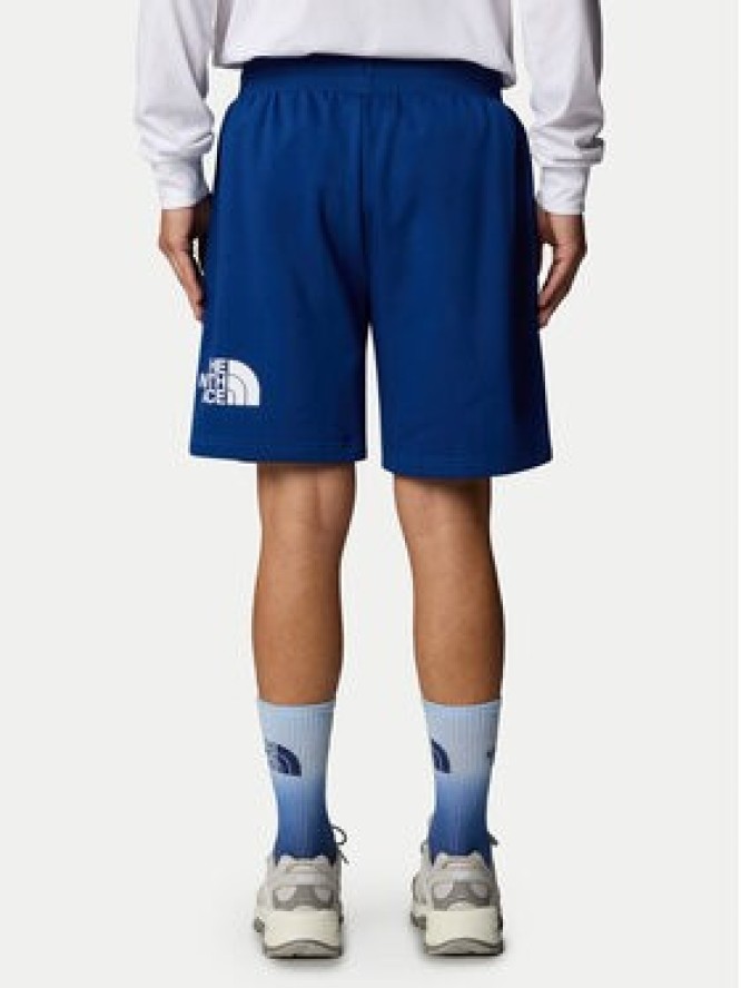 The North Face Szorty sportowe Easy NF0A8C2S Niebieski Regular Fit