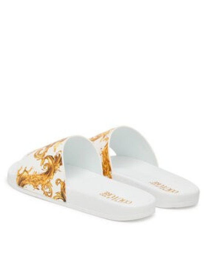 Versace Jeans Couture Klapki 80YA3SQ4 ZS365 G03 Biały