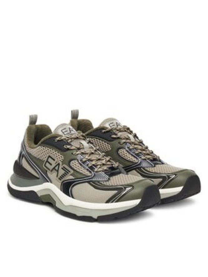 EA7 Emporio Armani Sneakersy X8X249 XK446 MZ224 Fioletowy