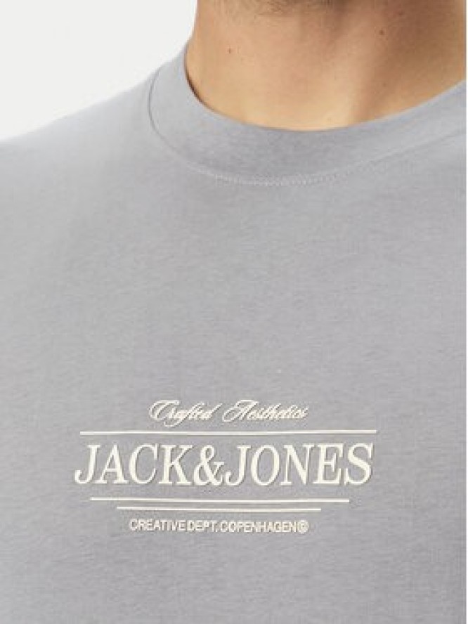 Jack & Jones T-Shirt Cassis 12295049 Niebieski Regular Fit