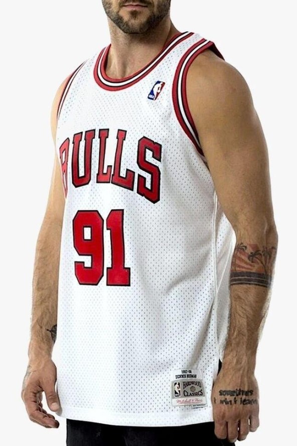 Koszulka męska do koszykówki Mitchell & Ness Chicago Bulls NBA Dennis Rodman