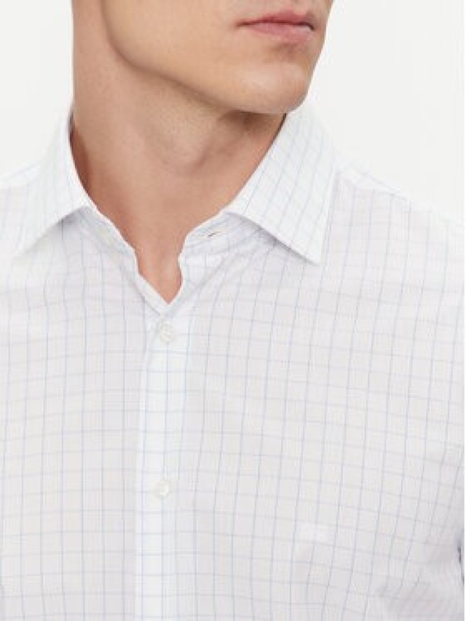 Calvin Klein Koszula K10K112303 Biały Fitted Fit