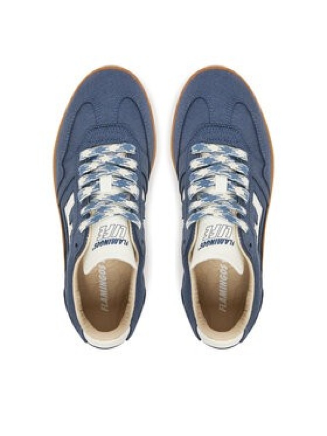 Flamingos Life Sneakersy Burela Slim Niebieski