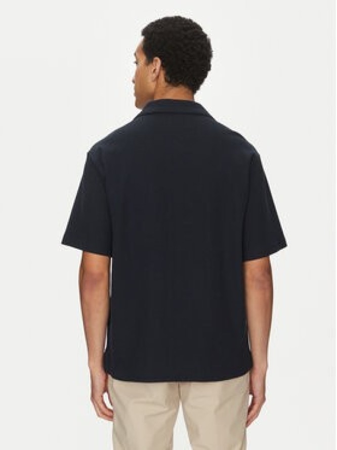 BOSS Koszula 50536745 Granatowy Relaxed Fit