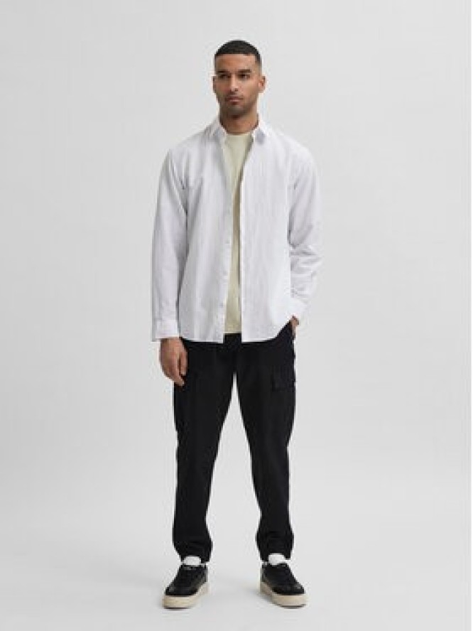 Selected Homme Koszula 16078867 Biały Slim Fit