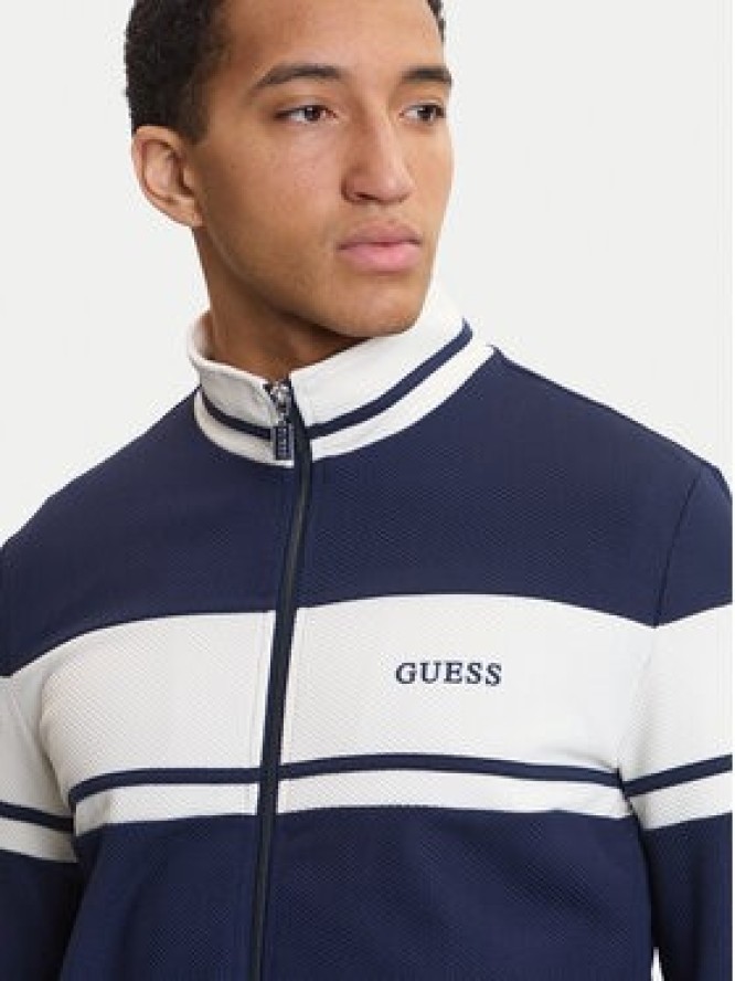 Guess Bluza Z6GQ29 K3212 Granatowy Regular Fit