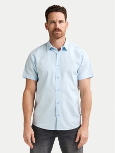 Petrol Industries Koszula M-1050-SIS414 Błękitny Regular Fit