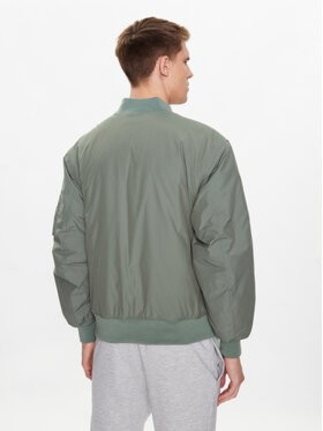 Outhorn Kurtka bomber TJACM032 Zielony Relaxed Fit