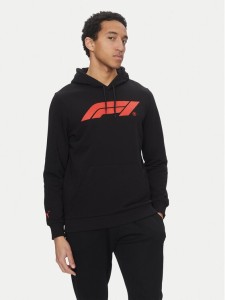 Puma Bluza F1 Ess Logo 625853 Czarny Regular Fit