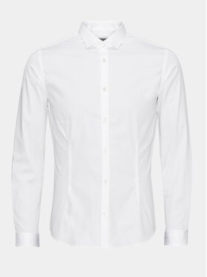 Jack & Jones Koszula Parma 12097662 Biały Super Slim Fit