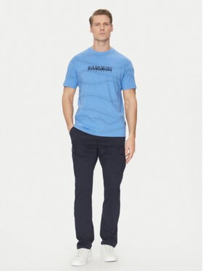 Napapijri Spodnie materiałowe NP0A4IDQ1761 Granatowy Regular Fit