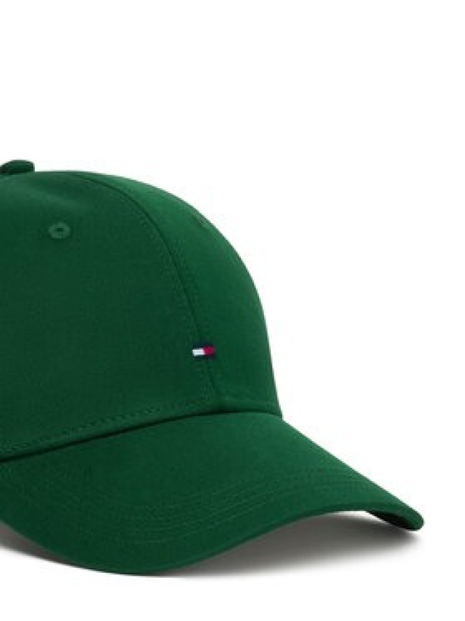 Tommy Hilfiger Czapka z daszkiem Th Flag Cotton 6 Panel Cap AM0AM13008 Zielony
