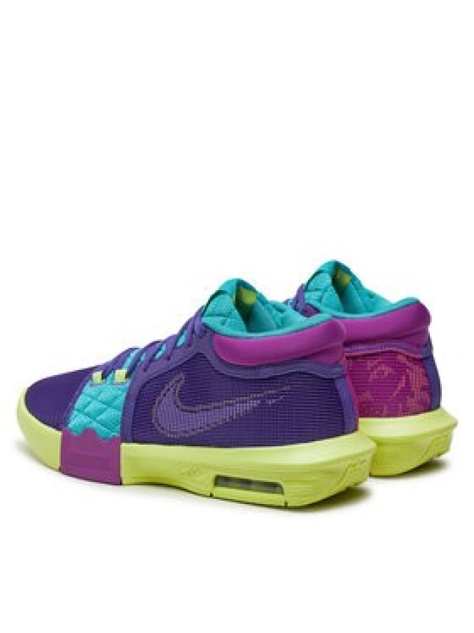 Nike Buty do koszykówki Lebron Witness VIII FB2239 500 Fioletowy