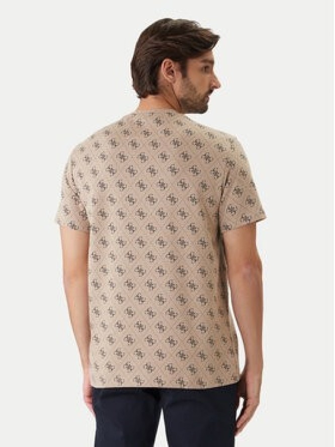 Guess T-Shirt M6GP34 K3200 Beżowy Relaxed Fit
