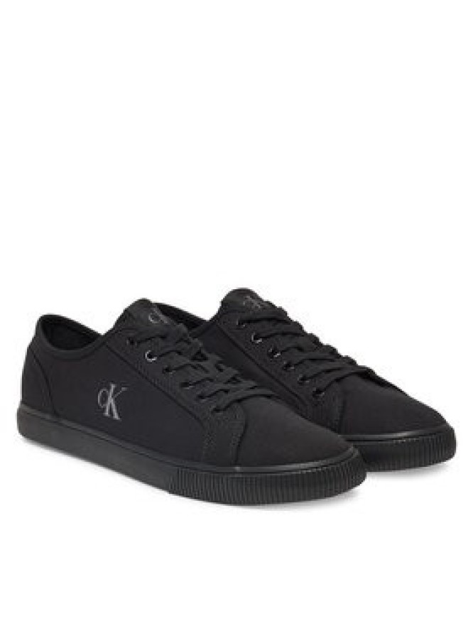 Calvin Klein Jeans Tenisówki Ess Vulc Low Mg Canvas YM0YM01209 Czarny