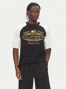 Tommy Hilfiger T-Shirt F1 Movie MW0MW41389 Czarny Regular Fit