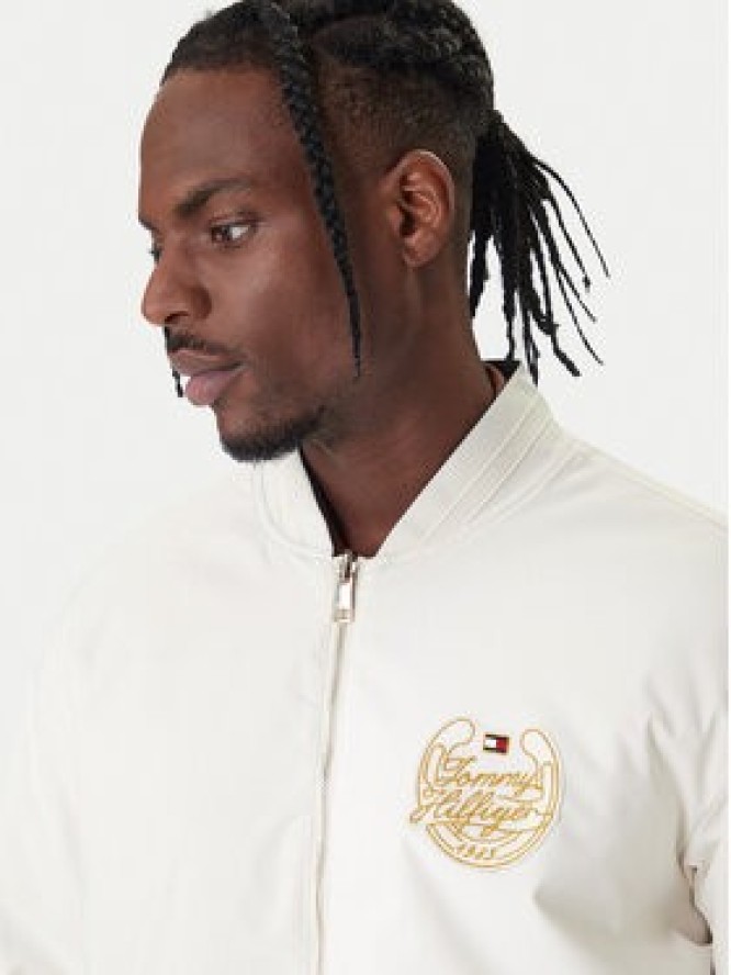 Tommy Hilfiger Kurtka bomber MW0MW42011 Granatowy Regular Fit