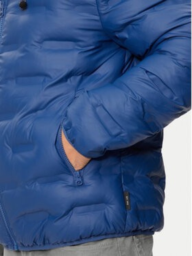 INDICODE Kurtka zimowa Bolonzo 15-866 Granatowy Regular Fit