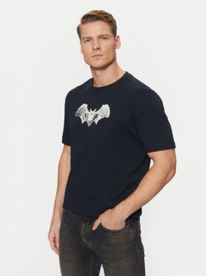 BOSS T-Shirt Spiderbat 50534924 Granatowy Regular Fit