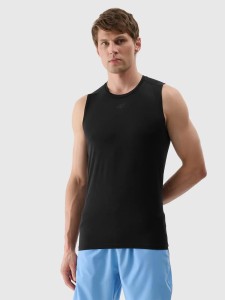 T-SHIRT MĘSKI 4F KOSZULKA TOP TANK SZYBKOSCHNĄCA TFSLM461