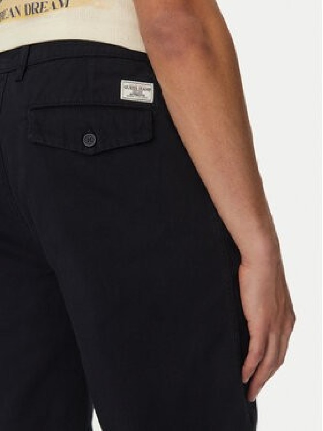 Guess Jeans Szorty materiałowe M5GD44 WGCV1 Granatowy Regular Fit