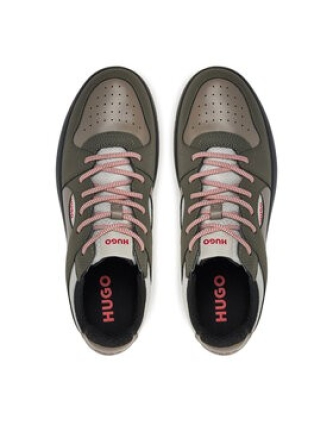 HUGO Sneakersy Hadrian 50536197 Brązowy