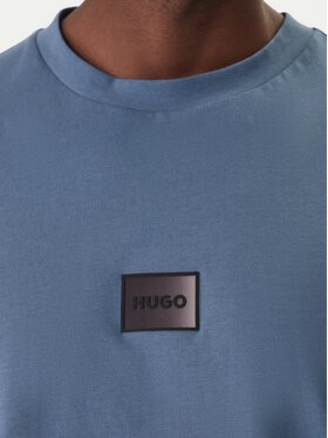 HUGO T-Shirt Danotie 50553124 Niebieski Regular Fit