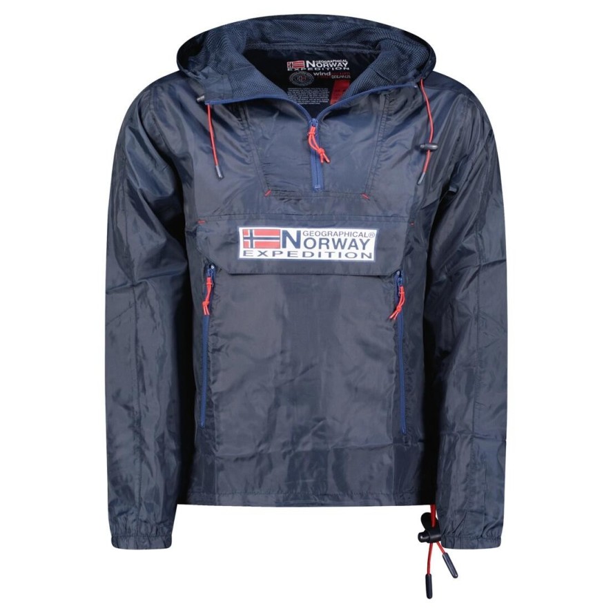 Kurtka wiosenna Geographical Norway CHOUPA NAVY MEN 244 GOZ-ART granatowy męska