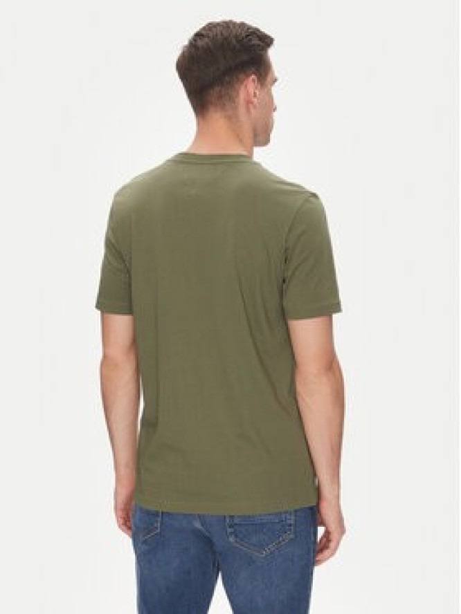 Tommy Hilfiger T-Shirt Brand Love MW0MW40324 Zielony Regular Fit