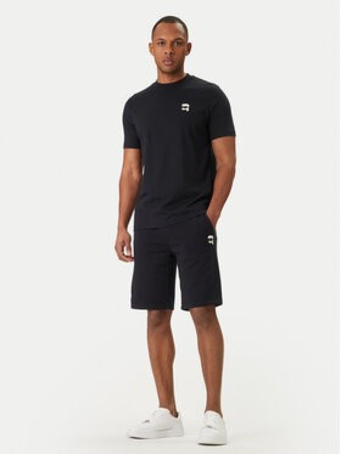 KARL LAGERFELD T-Shirt 755710 562224 Granatowy Regular Fit