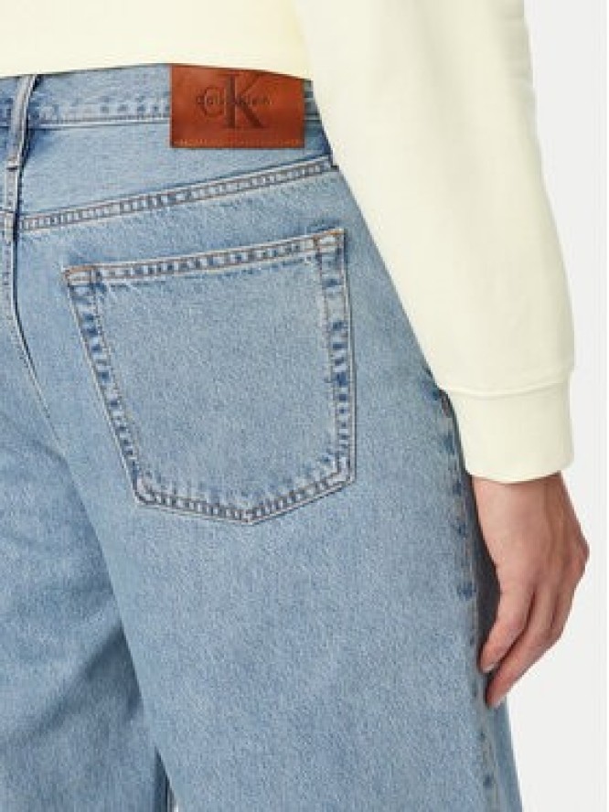 Calvin Klein Jeans Jeansy LV04RF953G Niebieski jasny Baggy Fit