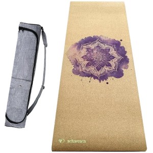 Mata jogi korka Hi-tech 6mm +Torba wodoodporna 3 materiały dla większej wygody