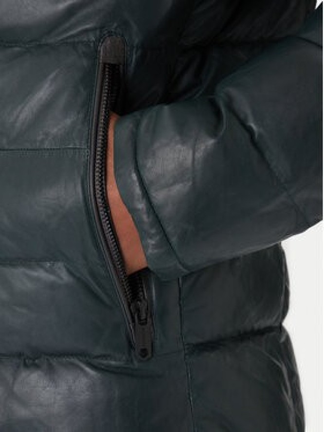 Milestone Kurtka skórzana Ms Article 531019 21360 Szary Regular Fit