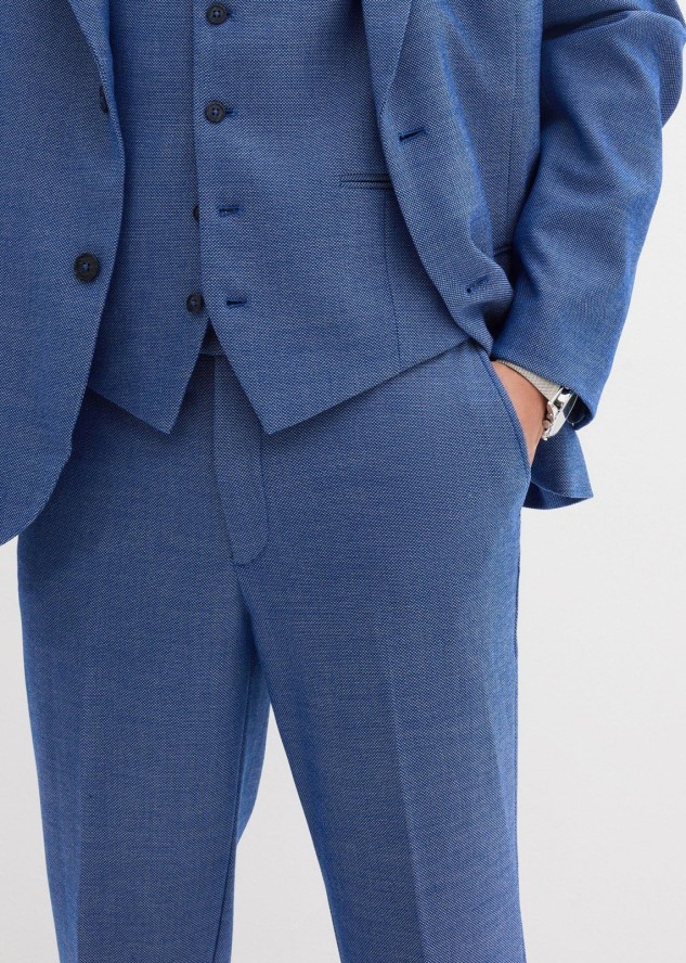 Garnitur 3-częściowy: marynarka, spodnie, kamizelka, regular fit