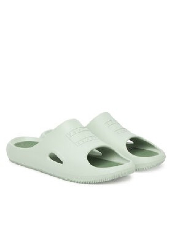 Tommy Jeans Klapki Sporty Pool Slide EM0EM01582 Zielony