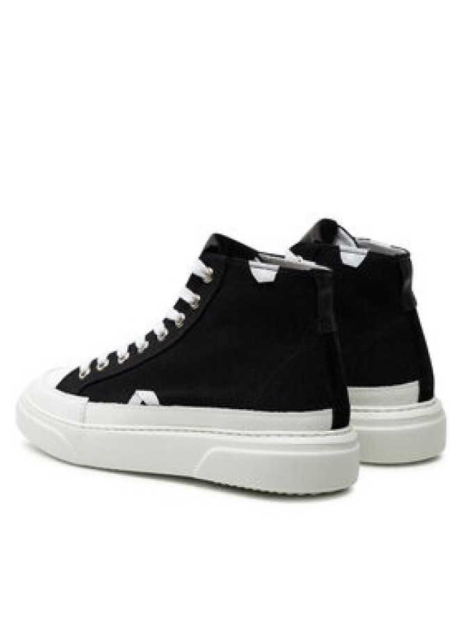 Inuikii Sneakersy Canvas Lex High 50103-991 Czarny