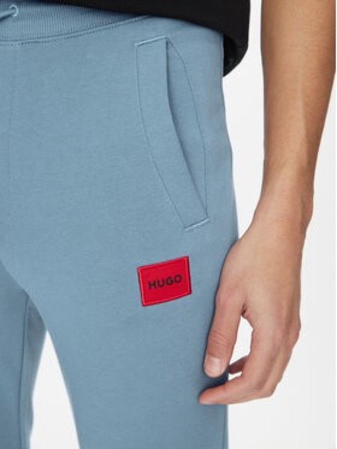 HUGO Spodnie dresowe Doak212 50447963 Niebieski Regular Fit