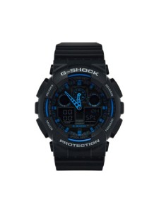 G-Shock Zegarek GA-100-1A2ER Czarny
