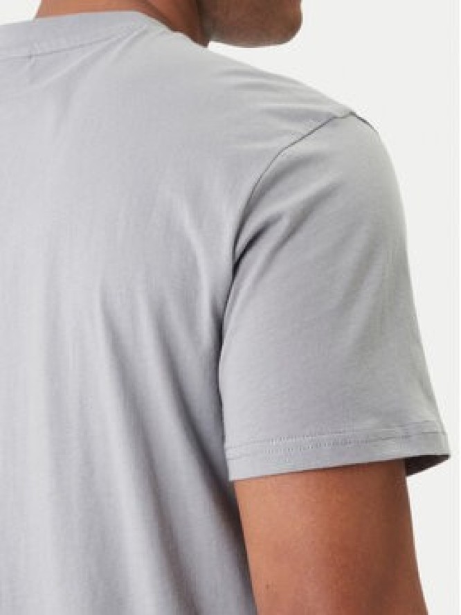 Napapijri T-Shirt S-Aylmer NP0A4HTO Szary Regular Fit