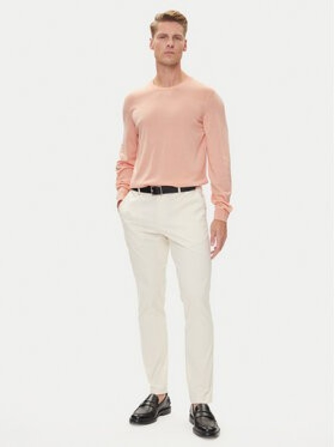 BOSS Sweter Leno-P 50468239 Różowy Slim Fit