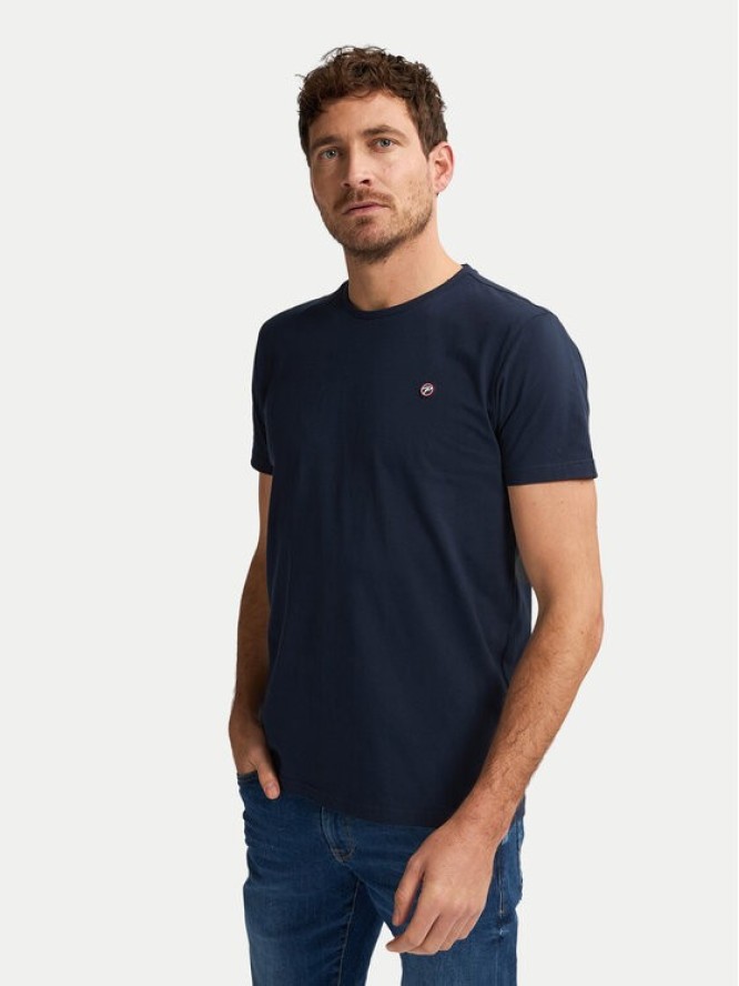 Petrol Industries T-Shirt M-ROS-TSR002 Granatowy Regular Fit