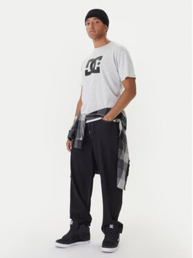 DC Shoes T-Shirt Star ADYZT05373 Szary Regular Fit