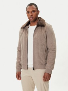 Bugatti Kurtka przejściowa 872796 81040 Beżowy Regular Fit