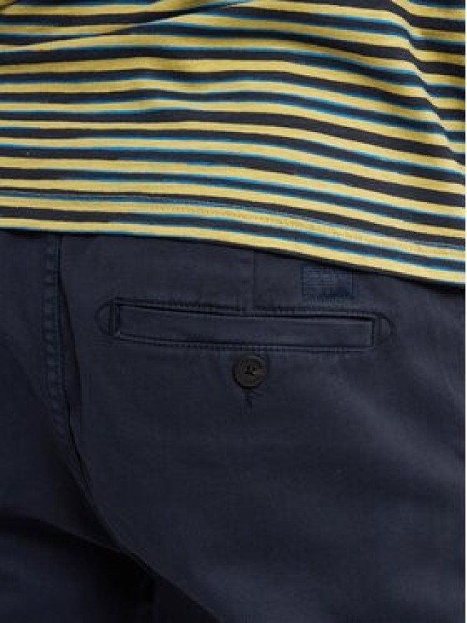 Petrol Industries Szorty materiałowe M-1050-SHO527 Granatowy Regular Fit