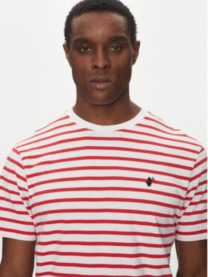 Save The Duck T-Shirt DT1743M BESY20 Czerwony Regular Fit